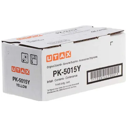 Toner UTAX PK-5015Y / 1T02R7AUT0 Yellow do drukarek (Oryginalny) [3k]